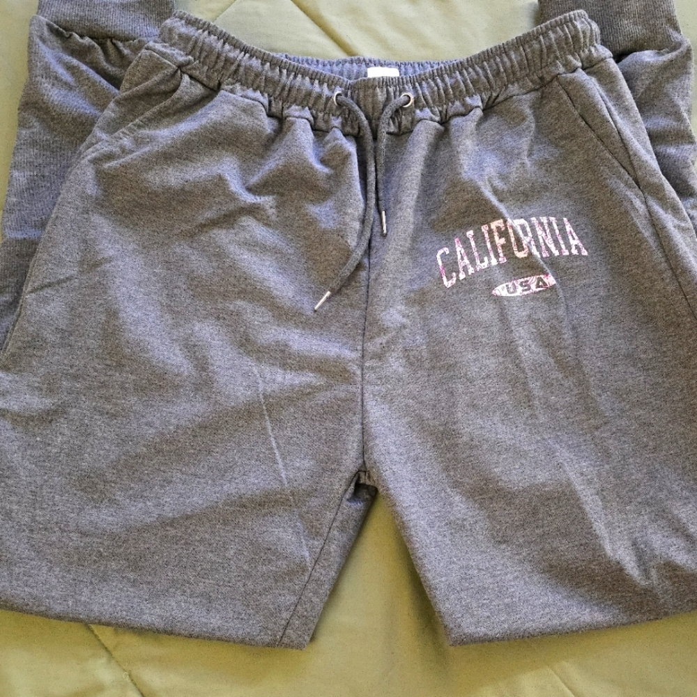 Women's California USA Letter Print Pant